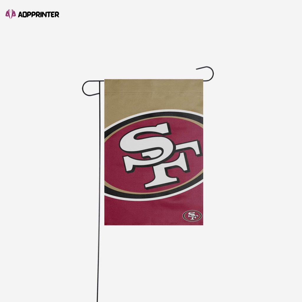 San Francisco 49ers Colorblock Helmet Garden Flag – House Flag Home Decor Gift – House Flag Home Decor Gift