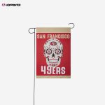 San Francisco 49ers Day of the Dead Garden Flag – House Flag Home Decor Gift – House Flag Home Decor Gift