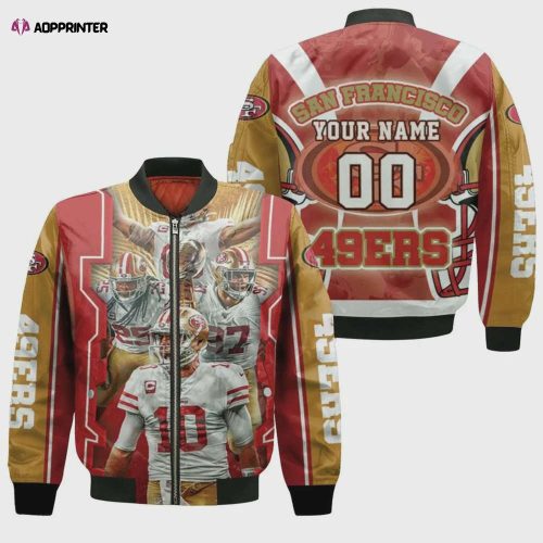 San Francisco 49ers Division Team Logo Bomber Jacket