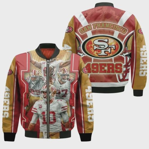 San Francisco 49ers Division Team Logo Bomber Jacket