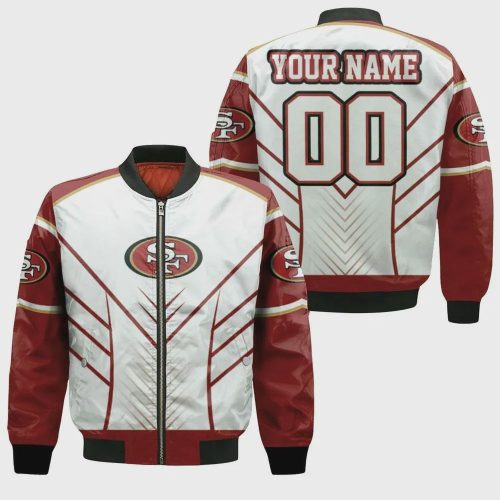 San Francisco 49Ers Lover Customized Pattern Bomber Jacket