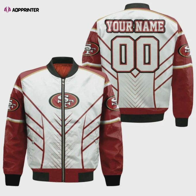 San Francisco 49Ers Lover Customized Pattern Bomber Jacket