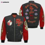 San Francisco 49ers National Football League 2024 Design Bomber Jacket SFAT V25