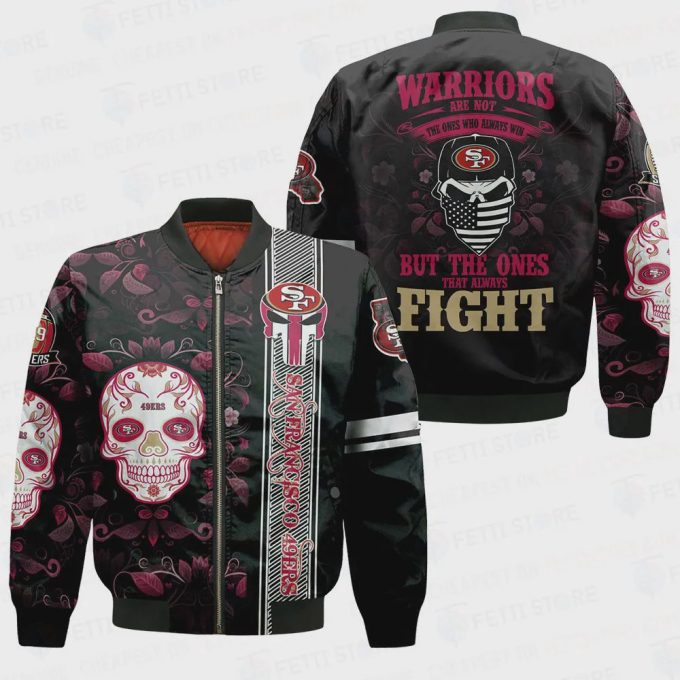 San Francisco 49ers – National Football League AOP Bomber Jacket STM V1