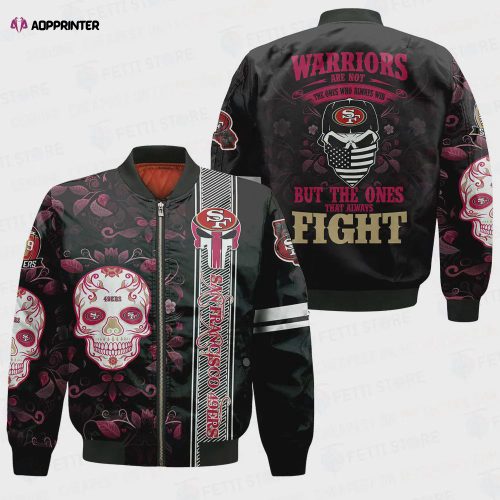 San Francisco 49ers Champions LVIII Design Bomber Jacket SFAT V20