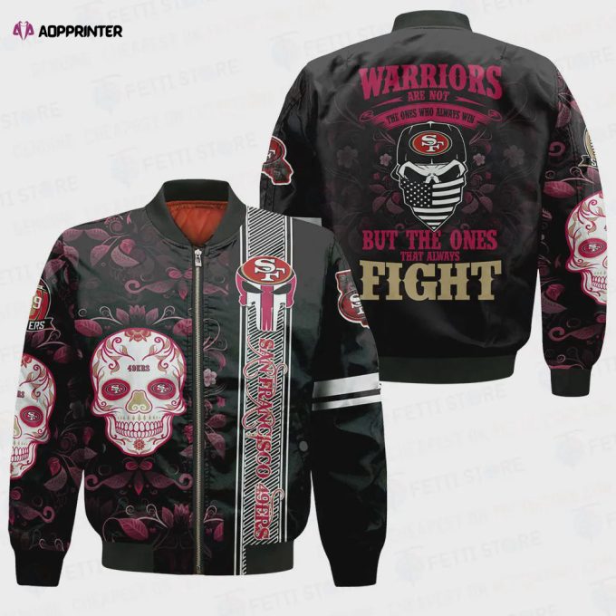 San Francisco 49ers – National Football League AOP Bomber Jacket STM V1