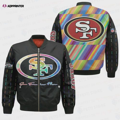 San Francisco 49ers Bomber Jacket 3D Printed Personalized Football For Fan