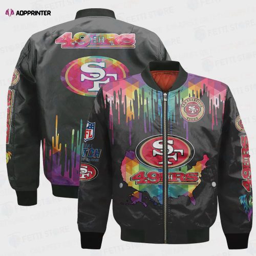 San Francisco 49ers – National Football League 2023 Unisex AOP Bomber Jacket V1