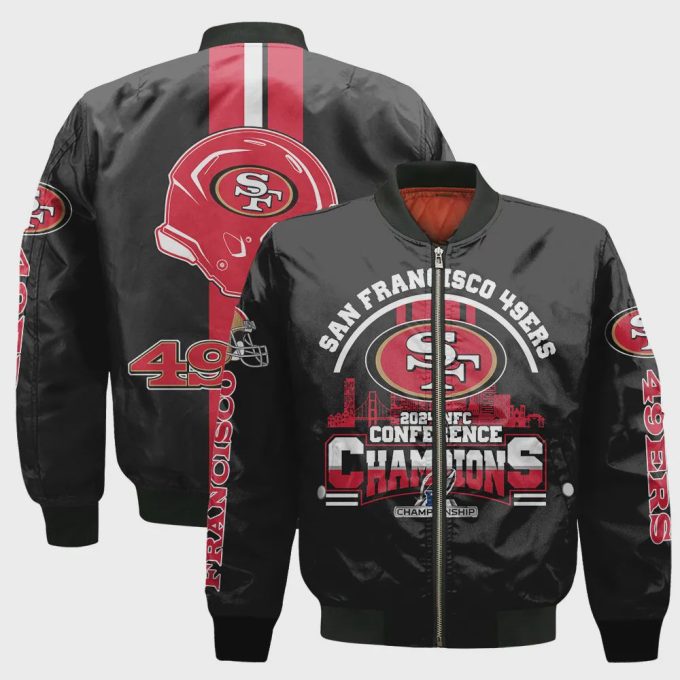 San Francisco 49ers National Football League Bomber Jacket STM V1