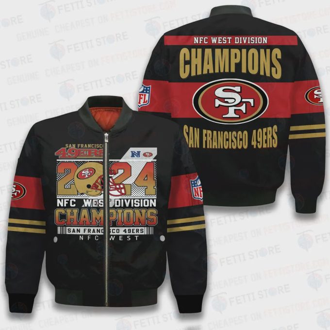 San Francisco 49ers National Football League Bomber Jacket STM V2