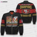 San Francisco 49ers National Football League Bomber Jacket STM V2