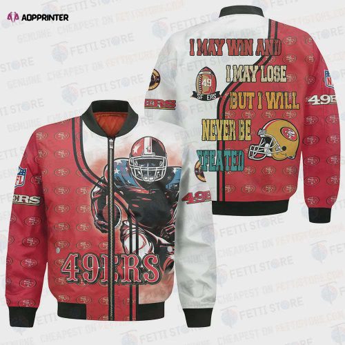 San Francisco 49ers National Football League Bomber Jacket STM V2