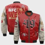 San Francisco 49ers National Football League Bomber Jacket STM V6