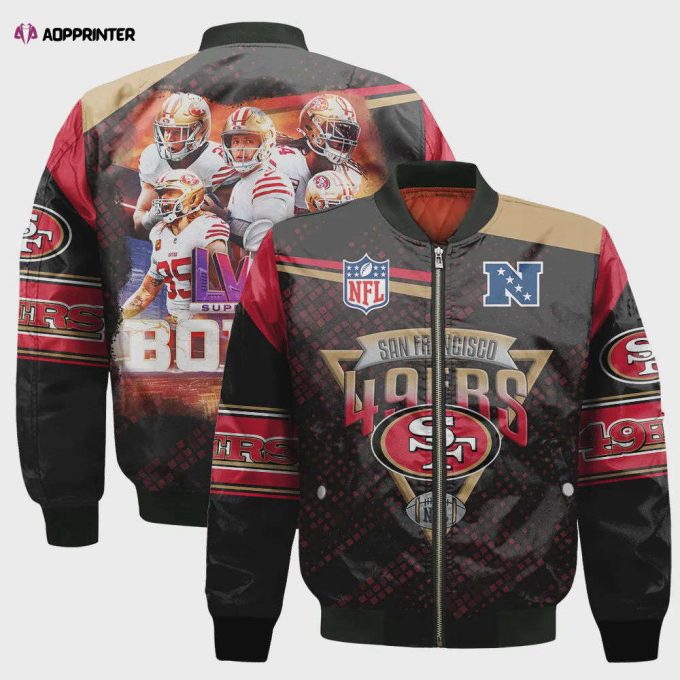 San Francisco 49ers National Football League Bomber Jacket STM V7