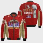 San Francisco 49ers National Football League Bomber Jacket STM V9