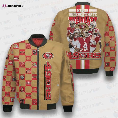 San Francisco 49ers Super Bowl LVI Champions Red Bomber Jacket