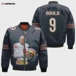 San Francisco 49ers Robbie Gould Pattern Bomber Jacket