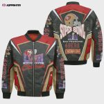 San Francisco 49ers Super Bowl Champions Design Bomber Jacket SFAT V14