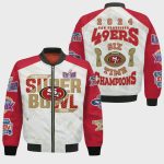 San Francisco 49ers Super Bowl LVIII Design Bomber Jacket SFAT V9