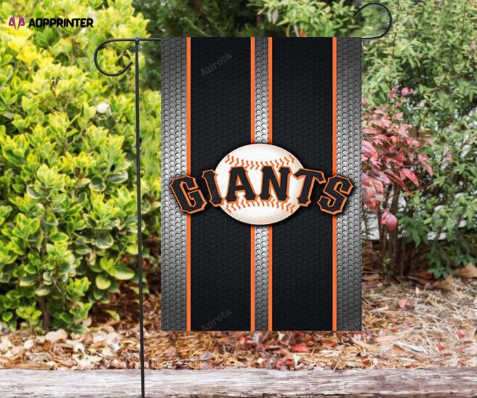 San Francisco Giants Art 13 Double Sided Printing Garden Flag – House Flag Home Decor Gift – House Flag Home Decor Gift