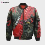 Seattle Seahawks Bomber Jacket 3D Printed Sport Style Keep Go on