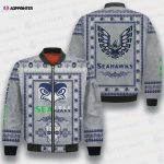 Seattle Seahawks Classic Pattern NFL 3D Bomber Jacket