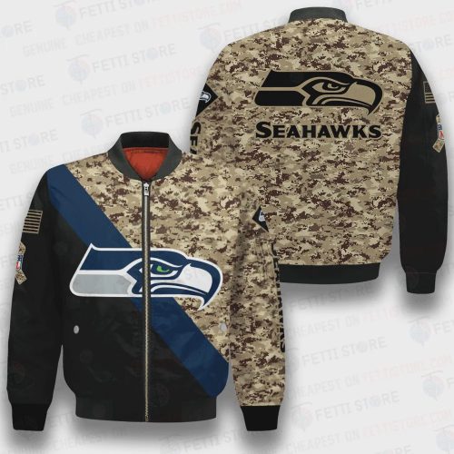 Seattle Seahawks – National Football League AOP Bomber Jacket V1