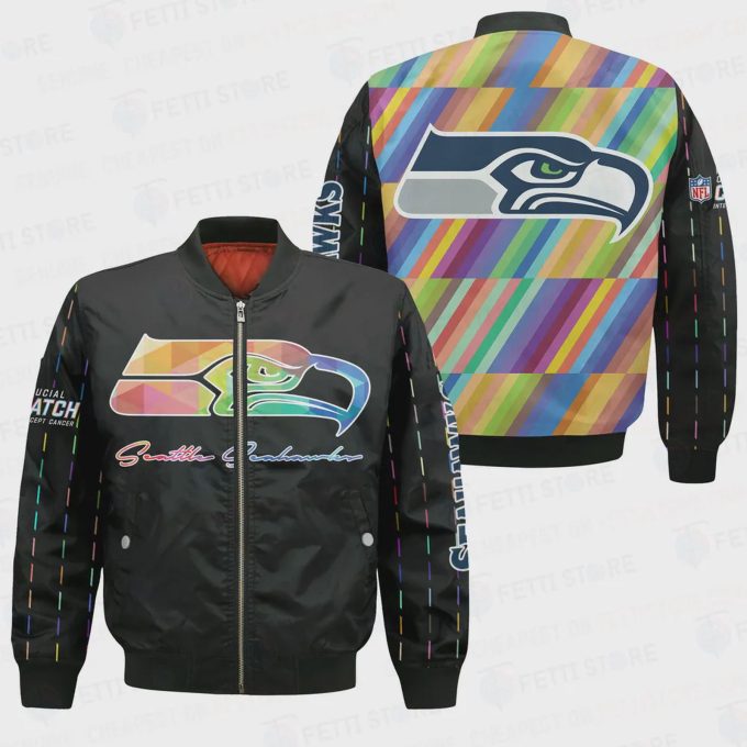 Seattle Seahawks – National Football League AOP Bomber Jacket V2