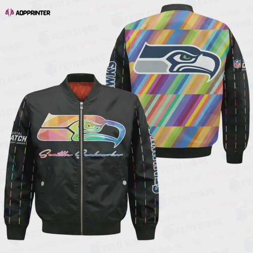 Seattle Seahawks – National Football League AOP Bomber Jacket V2