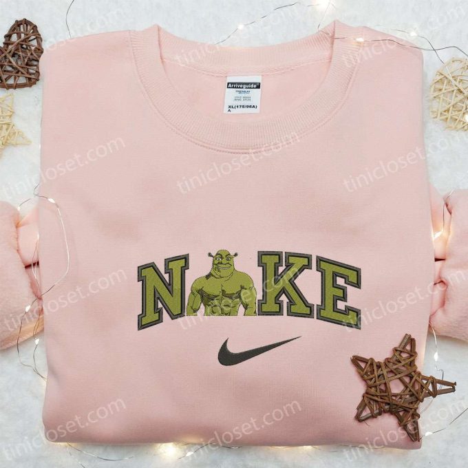 Shrek x Nike & Disney Characters Embroidered Sweatshirt – Custom Hoodie