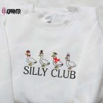 Silly Club Goose Embroidered Shirt – Animal & Funny Embroidered Shirt