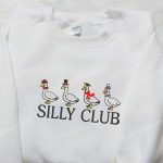 Silly Club Goose Embroidered Shirt – Animal & Funny Embroidered Shirt