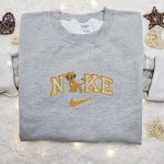 Simba King x Nike Embroidered Sweatshirt Disney Characters Shirt Best Birthday Gift Ideas for Family