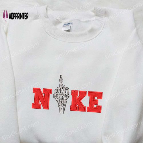 Mickey Mouse Heart x Nike Cartoon Hoodie: Best Valentine s Day Gift with Nike Inspired Embroidery