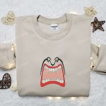 Smile Vampire Mouth Hoodie: Custom Embroidered Shirt Best Gift Ideas for Family