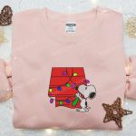 Snoopy Christmas House Shirt & Peanuts Cartoon Hoodie: Best Family Christmas Gifts