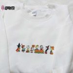 Snoopy Halloween Group Shirt & Peanuts Hoodie: Best Embroidered Halloween Gift Ideas