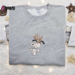 Snoopy Reindeer Antlers Shirt & Peanuts Cartoon Hoodie: Best Christmas Gifts for Family