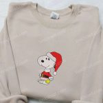 Christmas Snoopy Santa Shirt & Peanuts Cartoon Hoodie: Best Family Gifts