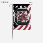 South Carolina Gamecocks Americana Garden Flag – House Flag Home Decor Gift – House Flag Home Decor Gift