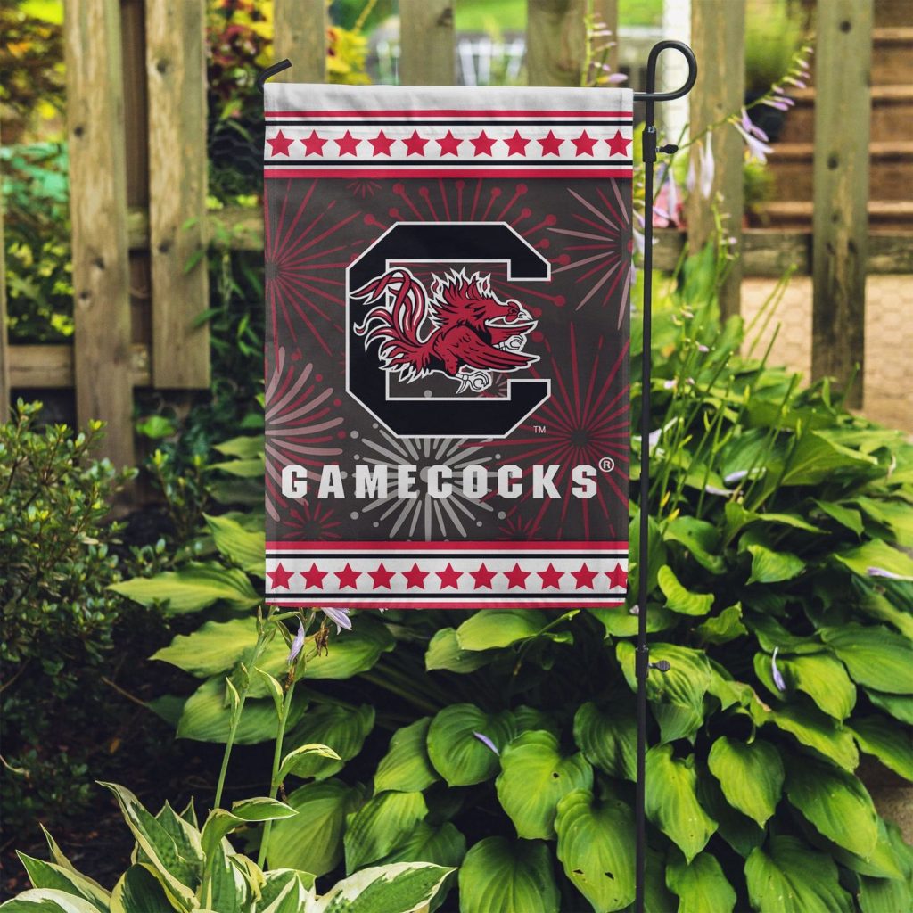 South Carolina Gamecocks Americana Garden Flag – House Flag Home Decor Gift – House Flag Home Decor Gift