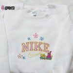 SpongeBob & Patrick x Nike Embroidered Sweatshirt: Cartoon Shirt Nike Inspired Design