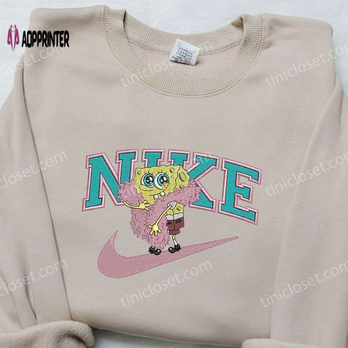 SpongeBob SquarePants x Nike Embroidered Sweatshirt & Shirt: Inspired Collection