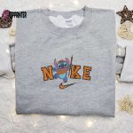 Halloween Stitch x Nike Embroidered Sweatshirt & Disney Characters Shirt: Best Halloween Gift Ideas