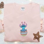 Stitch Easter Egg Shirt & Disney Characters Hoodie: Best Thanksgiving Day Ideas