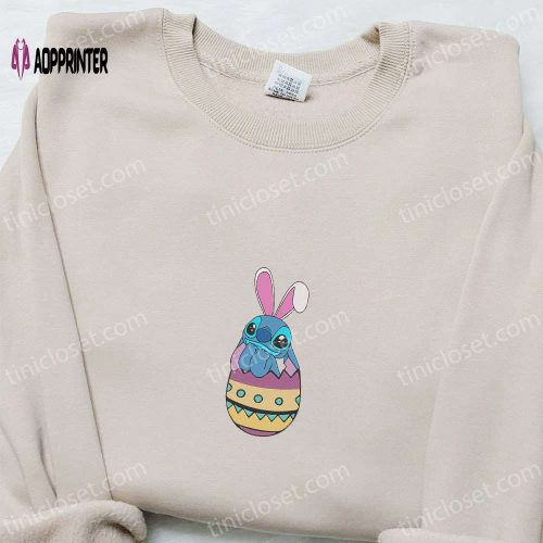 Stitch Easter Egg Shirt & Disney Characters Hoodie: Best Thanksgiving Day Ideas