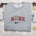 Stitch Jason Vooher x Nike Halloween Embroidered Sweatshirt – Scary Movie Shirt Best Halloween Gift