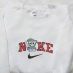 Stitch Jason Vooher x Nike Halloween Embroidered Sweatshirt – Scary Movie Shirt Best Halloween Gift