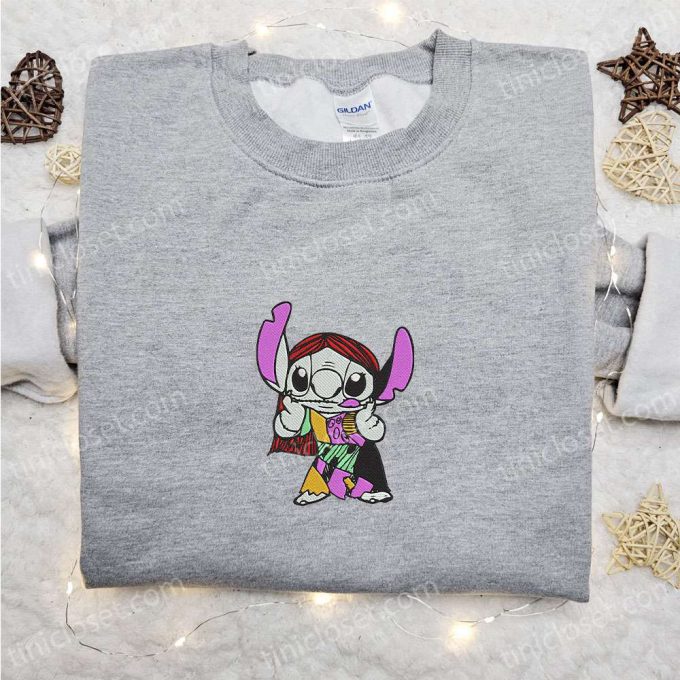 Spooky Stitch Sally Shirt & Nightmare Before Christmas Hoodie – Best Halloween Gift Ideas