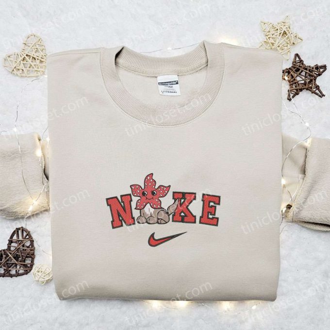 Stranger Things x Nike Embroidered Sweatshirt & Disney Characters Shirt – Best Halloween Gift Ideas